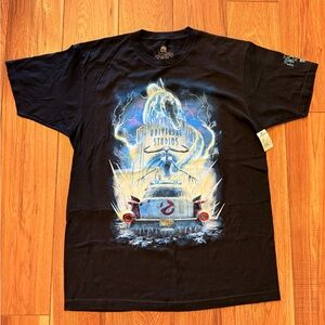 Universal Black Ghostbusters Graphic Tee